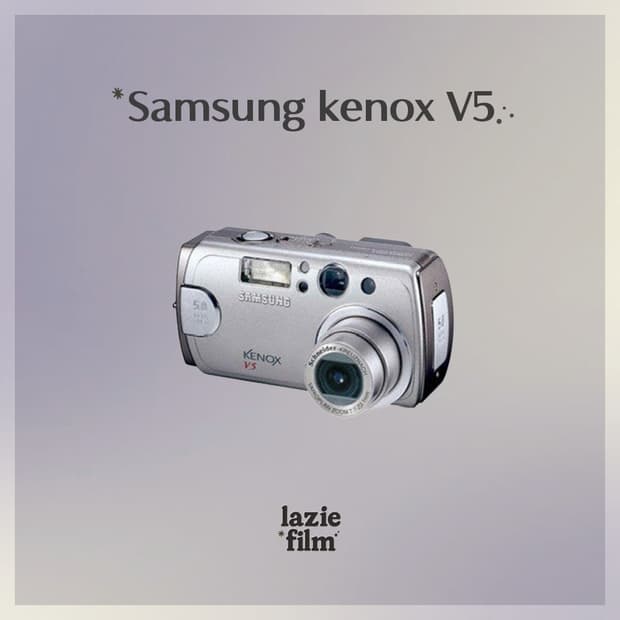 입문‧₊˚ Samsung Kenox V5 삼성 디카 케녹스