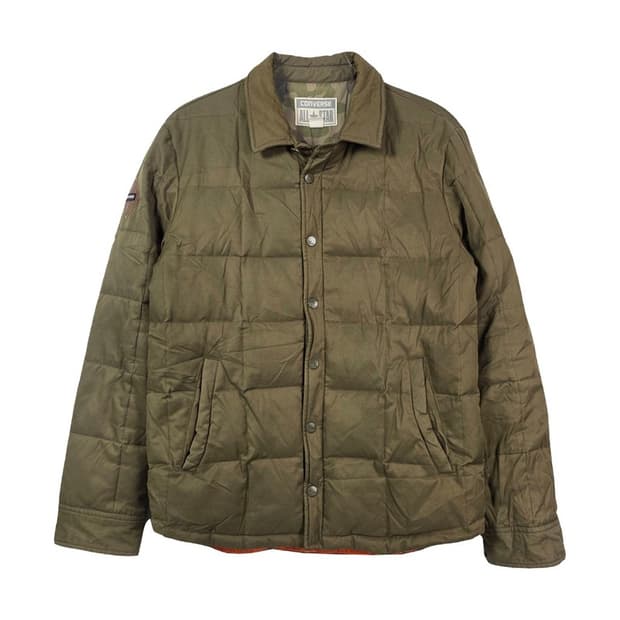 컨버스 올스타 아메카지 퀼팅 다운 경패딩 M