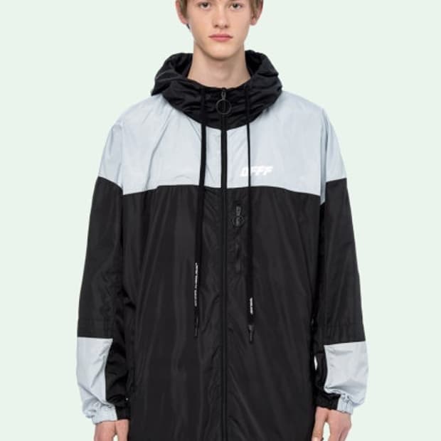 오프화이 언 피시니시드 윈드브레이커