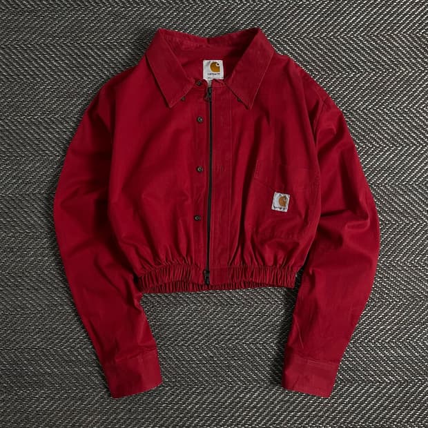 칼하트 크롭 리메이크 투웨이 셔츠 자켓 o 2879