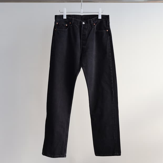 2000s 501 Black Jeans