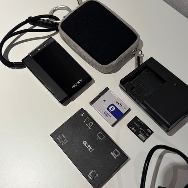 소니 사이버샷 DSC-T90 블랙