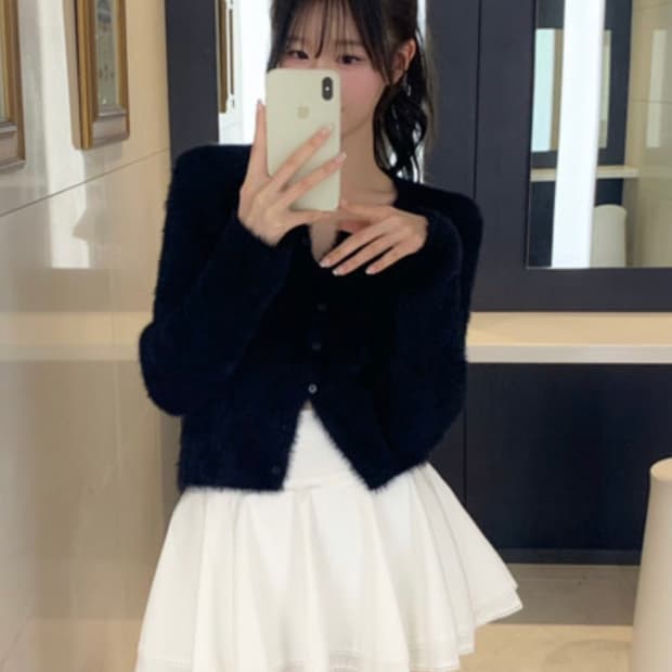 르브아 미미 스커트 화이트