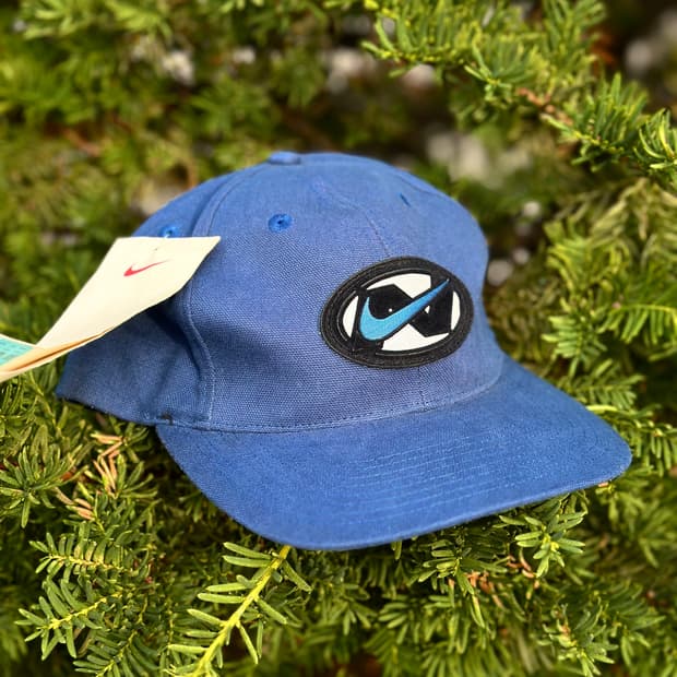 (새상품) 90s NIKE 나이키 블루톤 모자