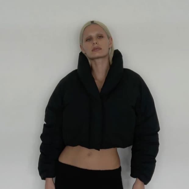 Khy cropped puffer jacket