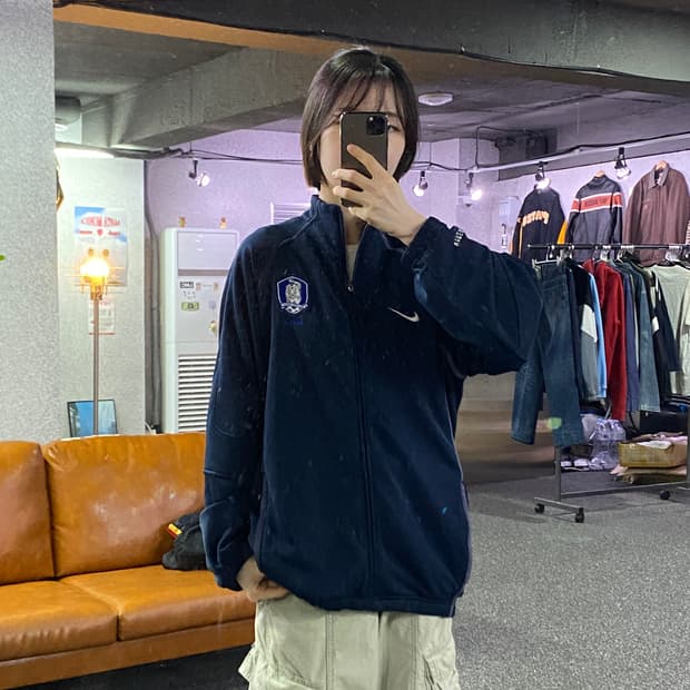 나이키 스우시 국가대표 네이비 져지 B4737
