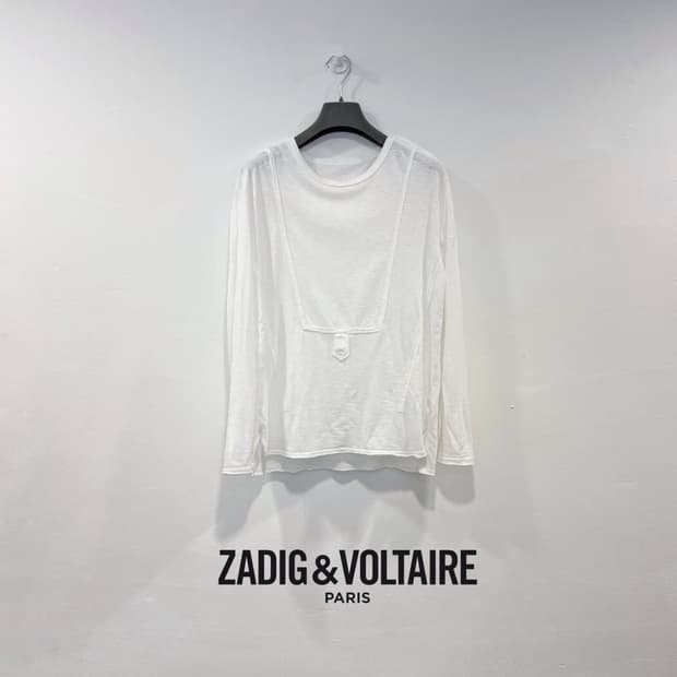 ZADIC&VOLTAIRE 쟈딕앤볼테르 긴팔 티셔츠