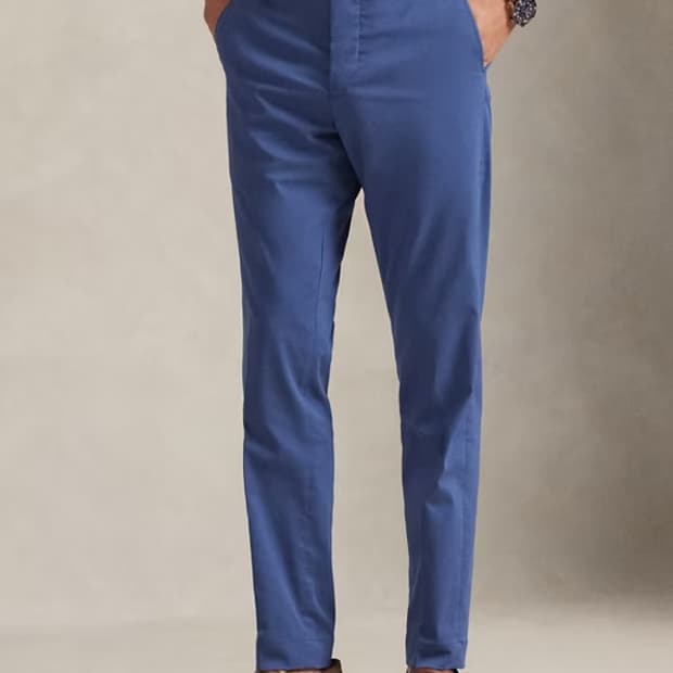 폴로 슬림스트레이트 면팬츠