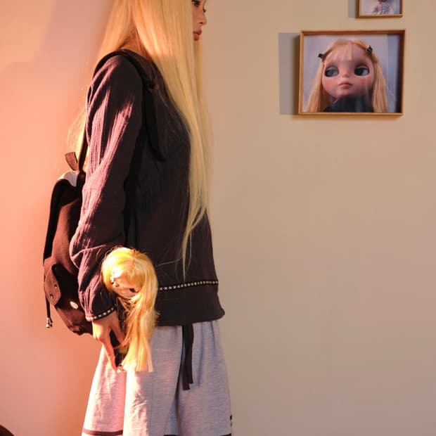 COYSEIO × BLYTHE 콜라보 블라우스