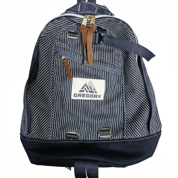 그레고리 히코리 스트라이프 백팩/줄무늬