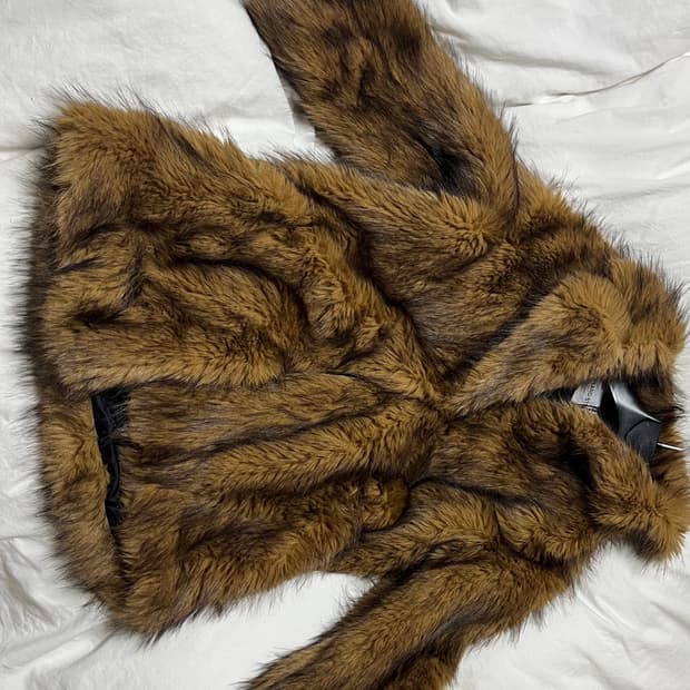 스탠드스튜디오 퍼자켓 퍼코트