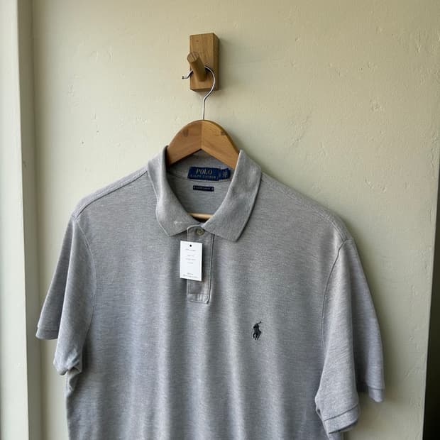 16544 - 폴로 랄프로렌 그레이 반팔 카라티