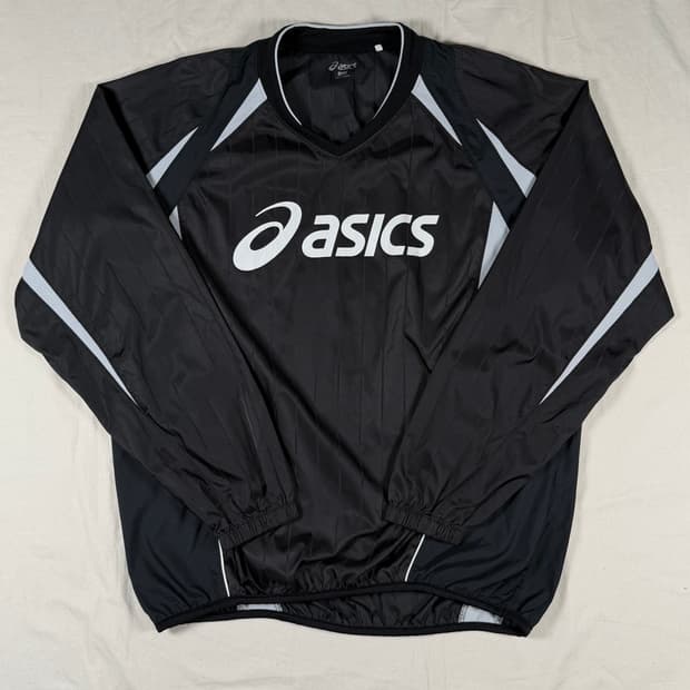 아식스 바람막이 웜업 피스테