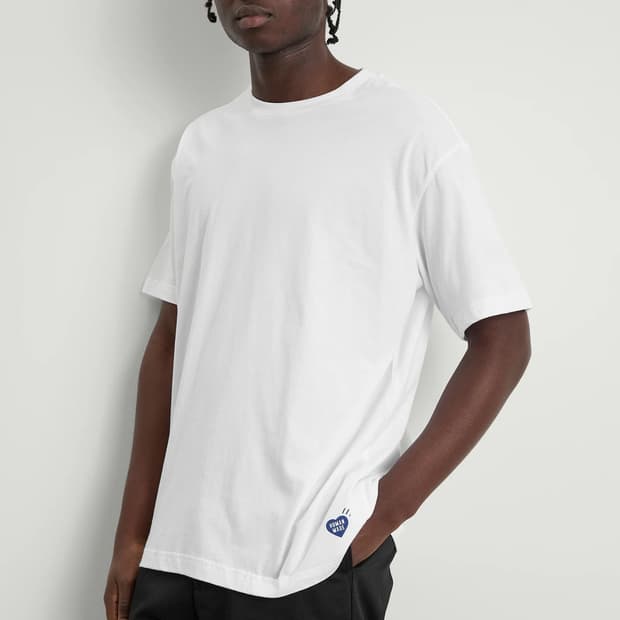 휴먼메이드 하트 로고 반팔 티셔츠