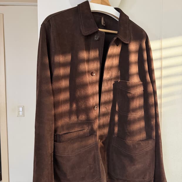 드레익스 / 스웨이드 초어 42사이즈 / 다크브라운