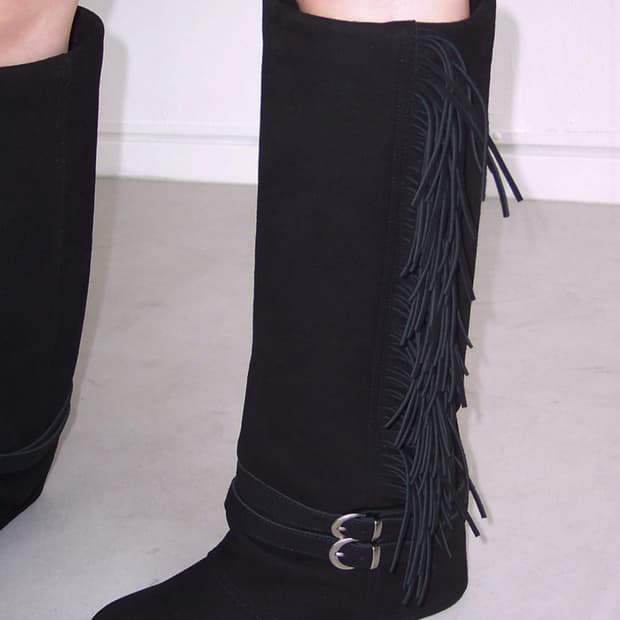 피키소사이어티 웨스턴 프린지 태슬 부츠