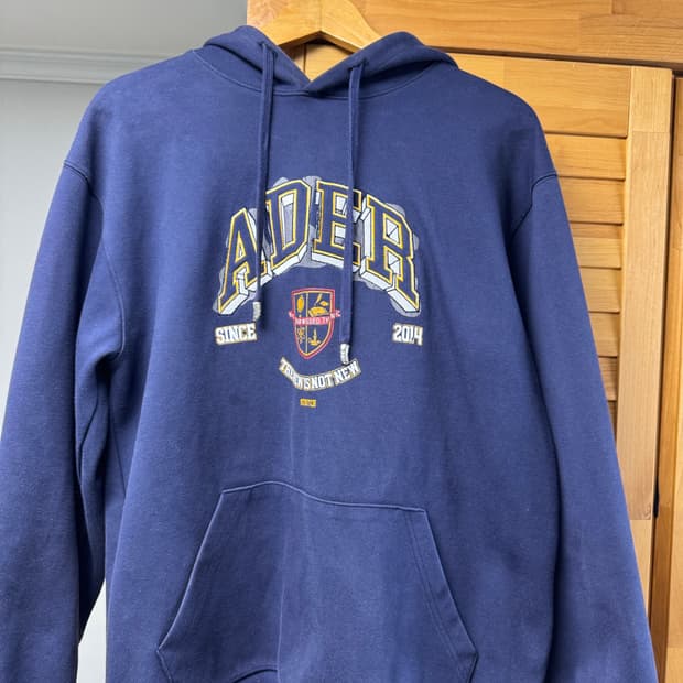 아더에러 스터치 후드 A1 stoutch hoodie navy