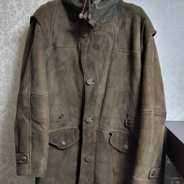 이태리.지모스 시어링 코트