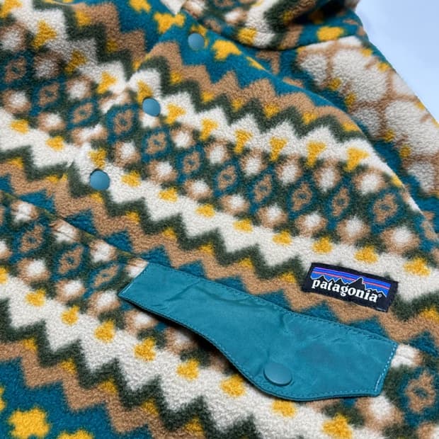 Patagonia patterned Synchilla (S)