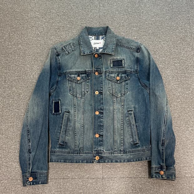 장폴고티에 리워크 스타 데님 자켓 S