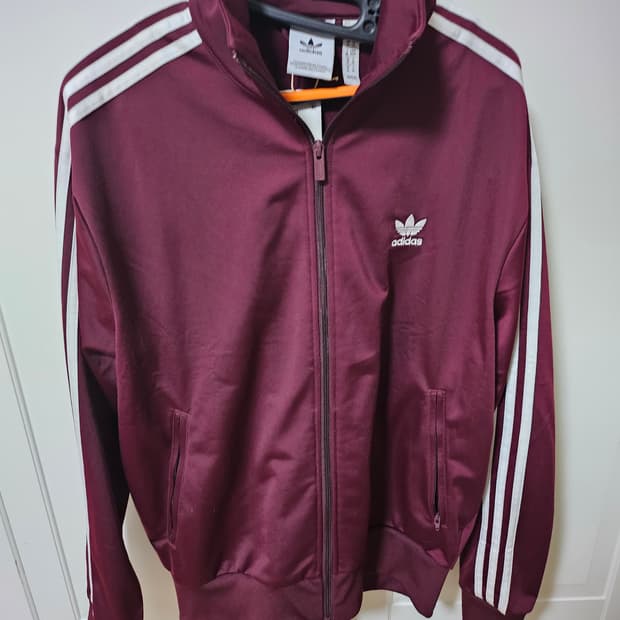 급처!! 아디다스 트랙탑 져지 버건디 마룬 M 택포함