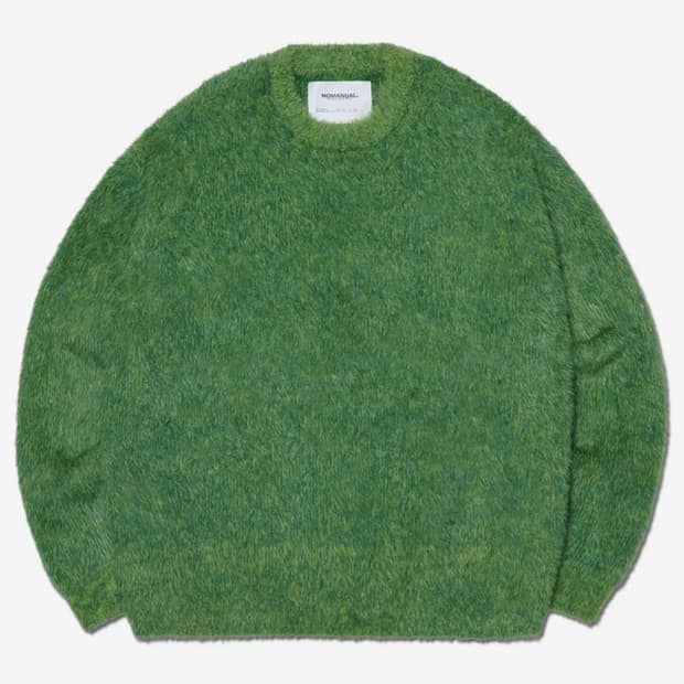 노메뉴얼 헤어리 니트