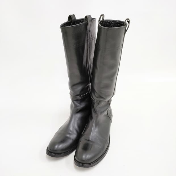 요지 야마모토 와이즈 가죽 롱부츠 3