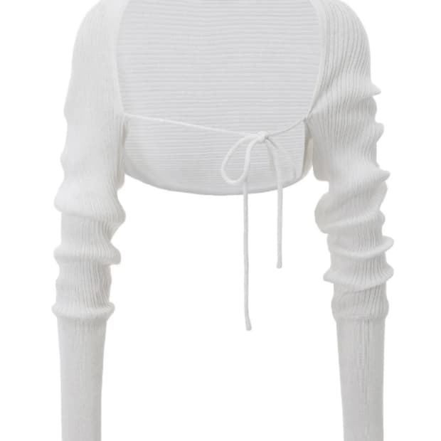 쓰리타임즈 릿 볼레로 새상품 아이보리