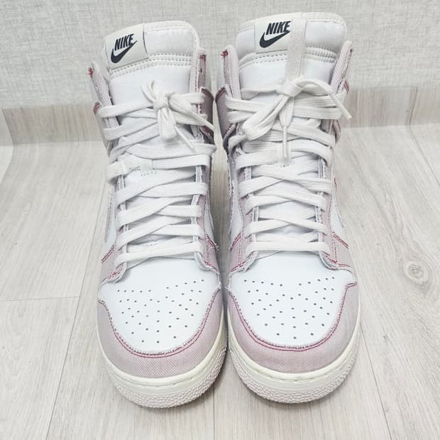 (270)☆초대장급☆ 나이키 덩크 하이 1985 베얼리 로즈데님 운동화