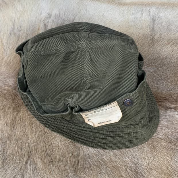 *레어* 캐피탈 카고 타입 코듀로이 버킷햇