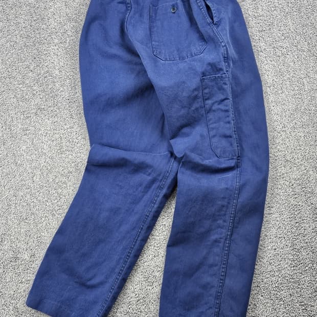 사이드밴딩 버튼플라이 프렌치 워크 팬츠 ( 54 ) / 10153