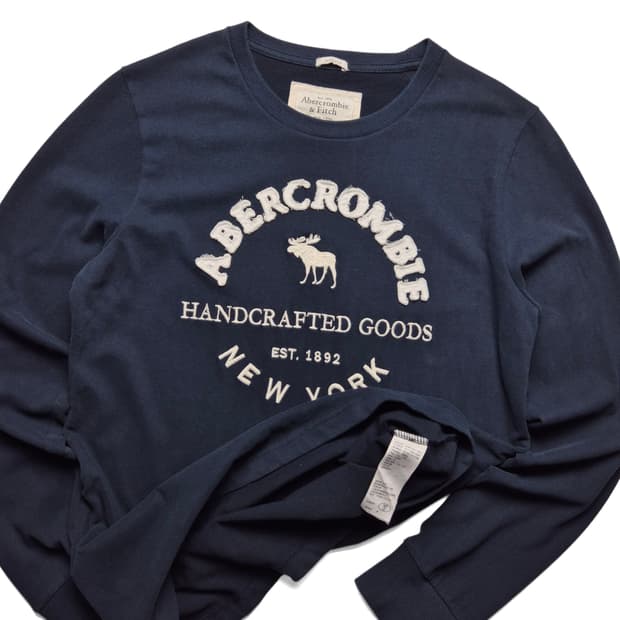 [M] 아베크롬비 로고 롱슬리브