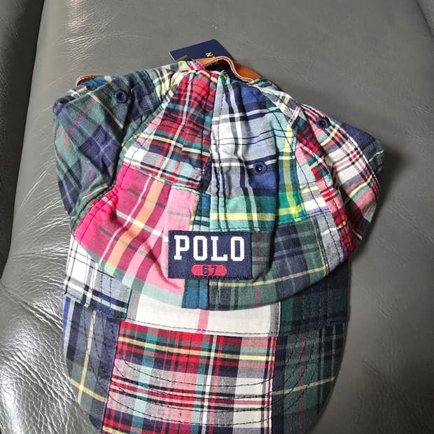 폴로 패치워크 볼캡