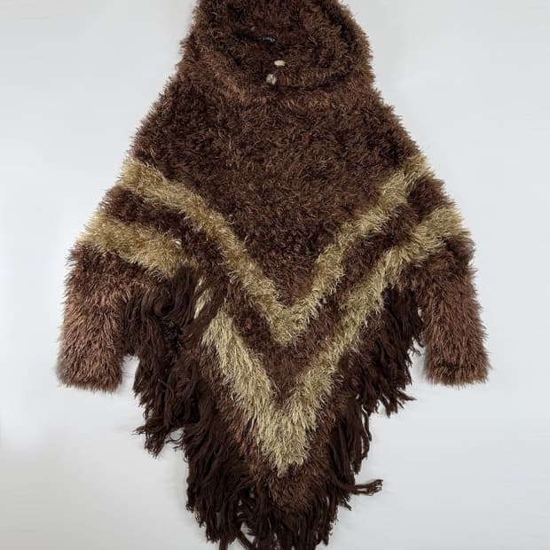 Japanese 니트 판쵸