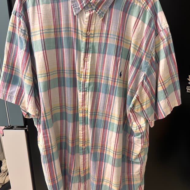 빈티지 폴로 빅 반팔셔츠