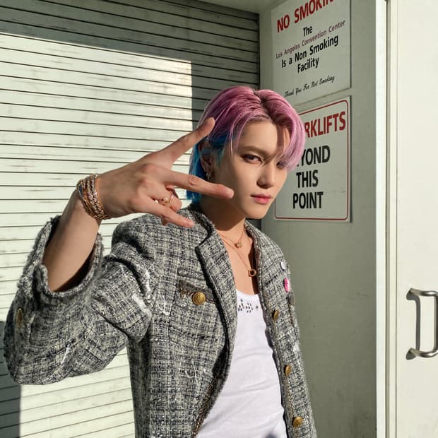 [NCT 태용님 착용] R13 그레이 트위드 자켓