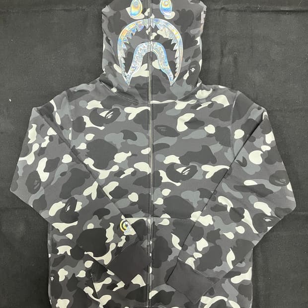 베이프 시티카모 샤크후드 블랙 xxl