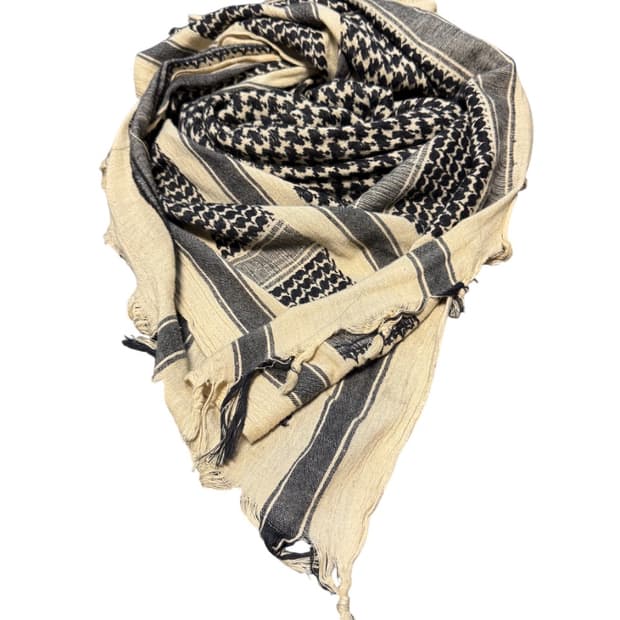 Vkei Mode Pattern Detail Scarf