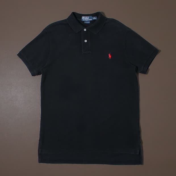 Polo 폴로 랄프로렌 블랙 레드 포니 PK 반팔