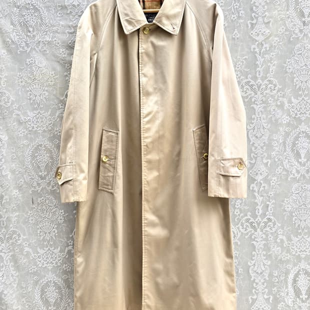 90s 버버리 싱글 코트 (made in england)