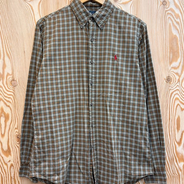 폴로 랄프로렌 체크 셔츠