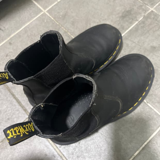 닥터마틴 첼시부츠 무광블랙 230