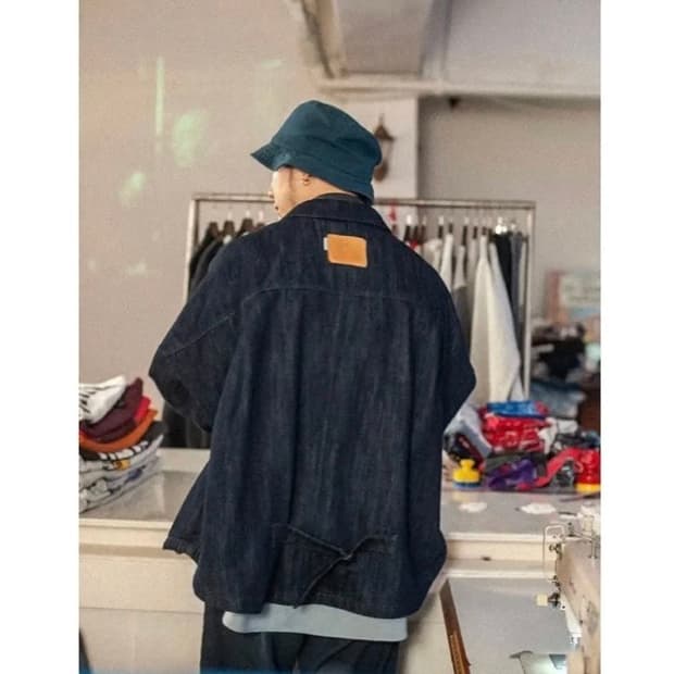 이스트오캄 x 몬스터쏭 데님 트러커 자켓