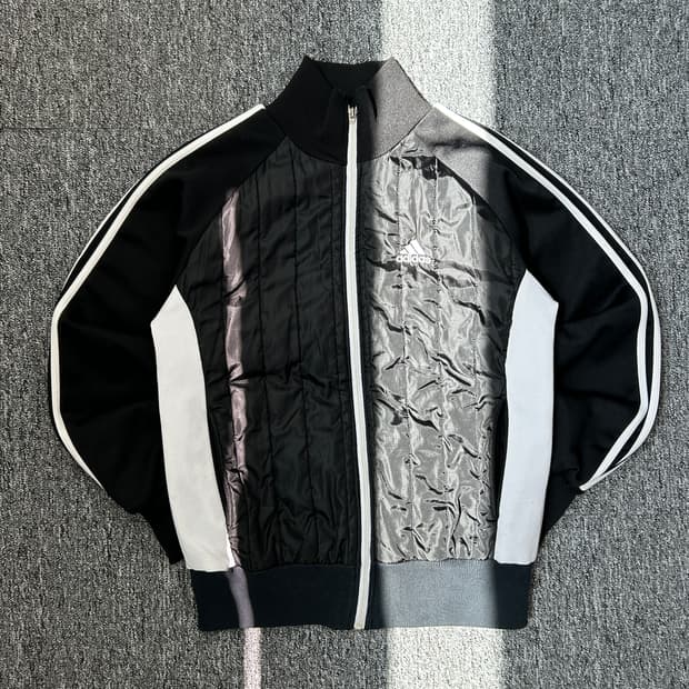 아디다스 올드스쿨 빅로고 져지 점퍼