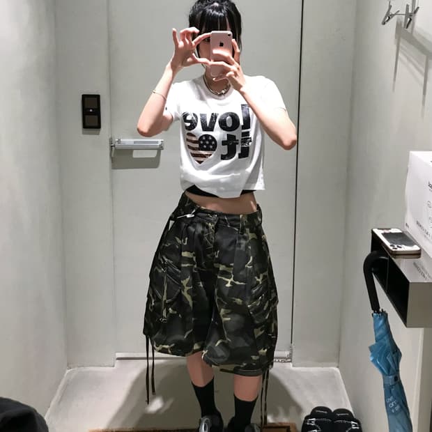 카고브로스 우먼 크롭탑