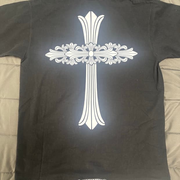 크롬하츠 포켓 반소매 티셔츠