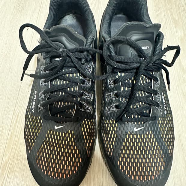 나이키 x 스투시 에어맥스 2013 블랙 285