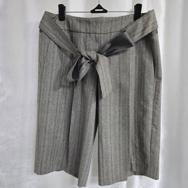 타임 모직 스트라이프 반바지 (1787)