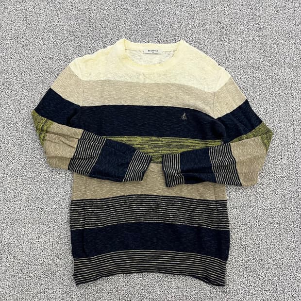 100 빈폴 스트라이프 니트 0129H1