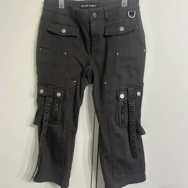 s)베이컨트 아카이브 피코 카프리 팬츠 차콜